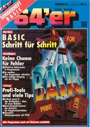 Cover Sonderheft 40 (1989)