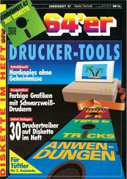 Cover Sonderheft 47 (1989)