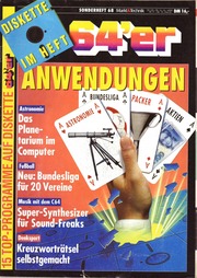 Cover Sonderheft 68 (Jahr unbekannt)