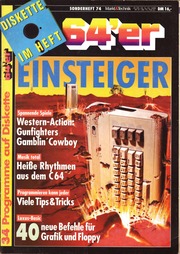 Cover Sonderheft 74 (Jahr unbekannt)