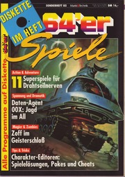 Cover Sonderheft 85 (Jahr unbekannt)